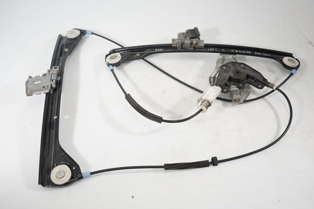 Front door window regulator with motor