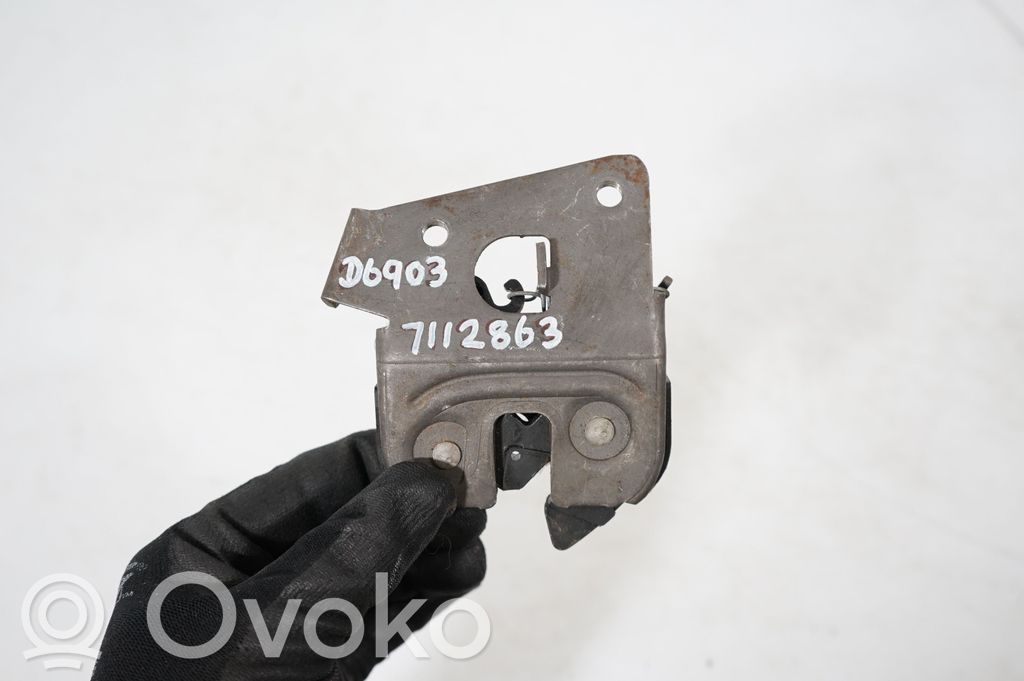 Seat back rest lock catch (7)