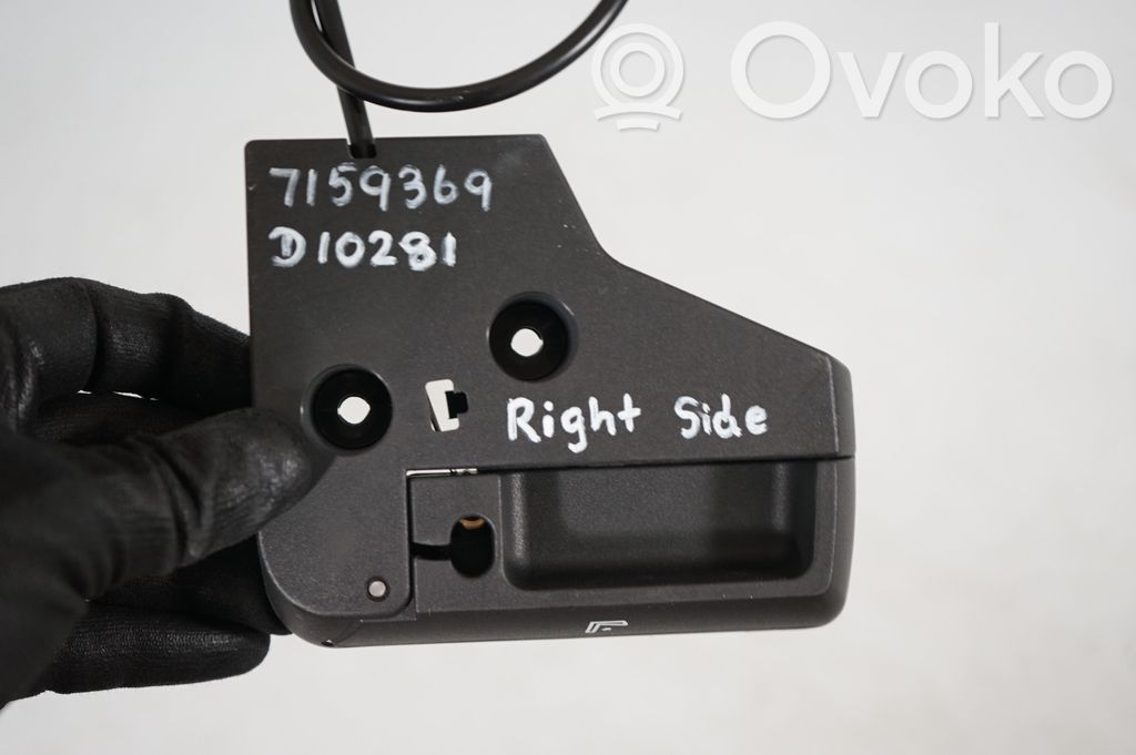 Seat back rest control lever/handle (7)