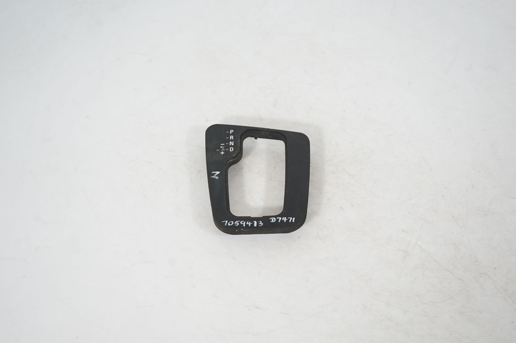 Gear shifter surround trim plastic